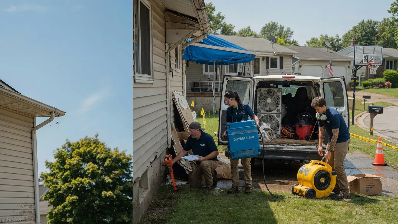 Ceiling Leak Cleanup in Lincolnshire, IL near me
